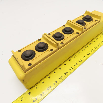 Hubbell Type PBS6 6 Station Push Button Crane Pendant 120/240VAC 125/250V DC