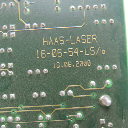 Haas-Laser 18-06-54-00/11 Control Circuit Board