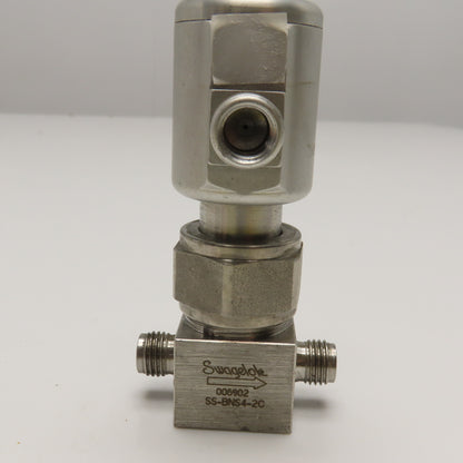 Swagelok SS-BNS4-2C 1/4" Tube Stainless Steel Bellows Sealed Valve Actuator