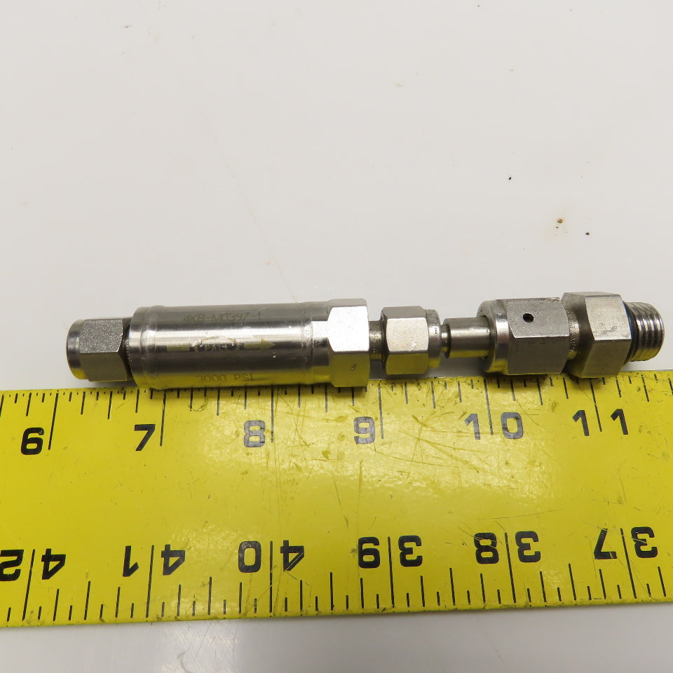 Pall GLFPF3000SM4 Mini-Gaskleen Stainless Steel Inline Gas Filter 3000PSI