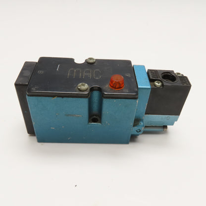 MAC 82A-AC-BKA-TM-DAAP-4DA 4/2 Position Pneumatic Valve 120V Coil 150PSI