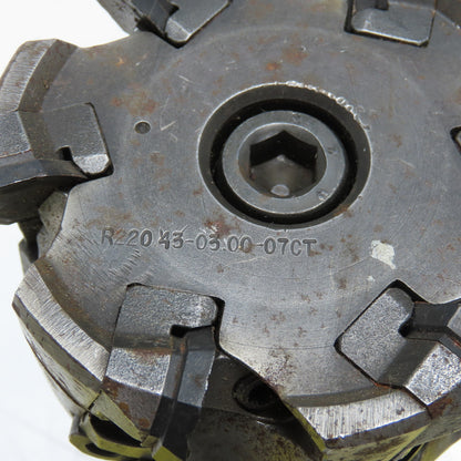 Valenite HSK63-ASM100-237 3-1/2" End Face Combo Mill 6 Flute Indexing HSK63