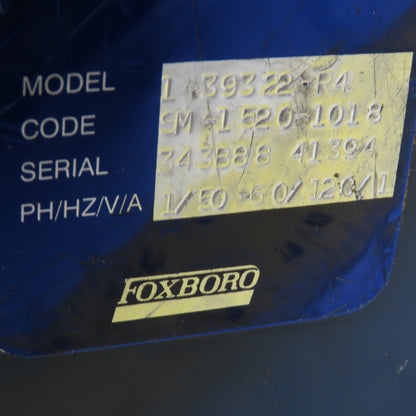 Foxboro Jordan 1-39322-R4 115V 50/60Hz Rotary Actuator 3/4" Shaft