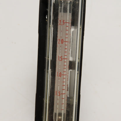 Fischer Porter 3135 8304 0-2.5 SCFH Air @ 10PSI Flow Meter 1/4" NPT
