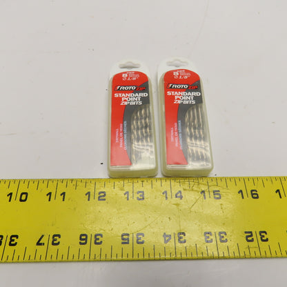 RotoZip ZB8 1/8" Jobber Standard Point Drywall Zip Bit Lot Of 16