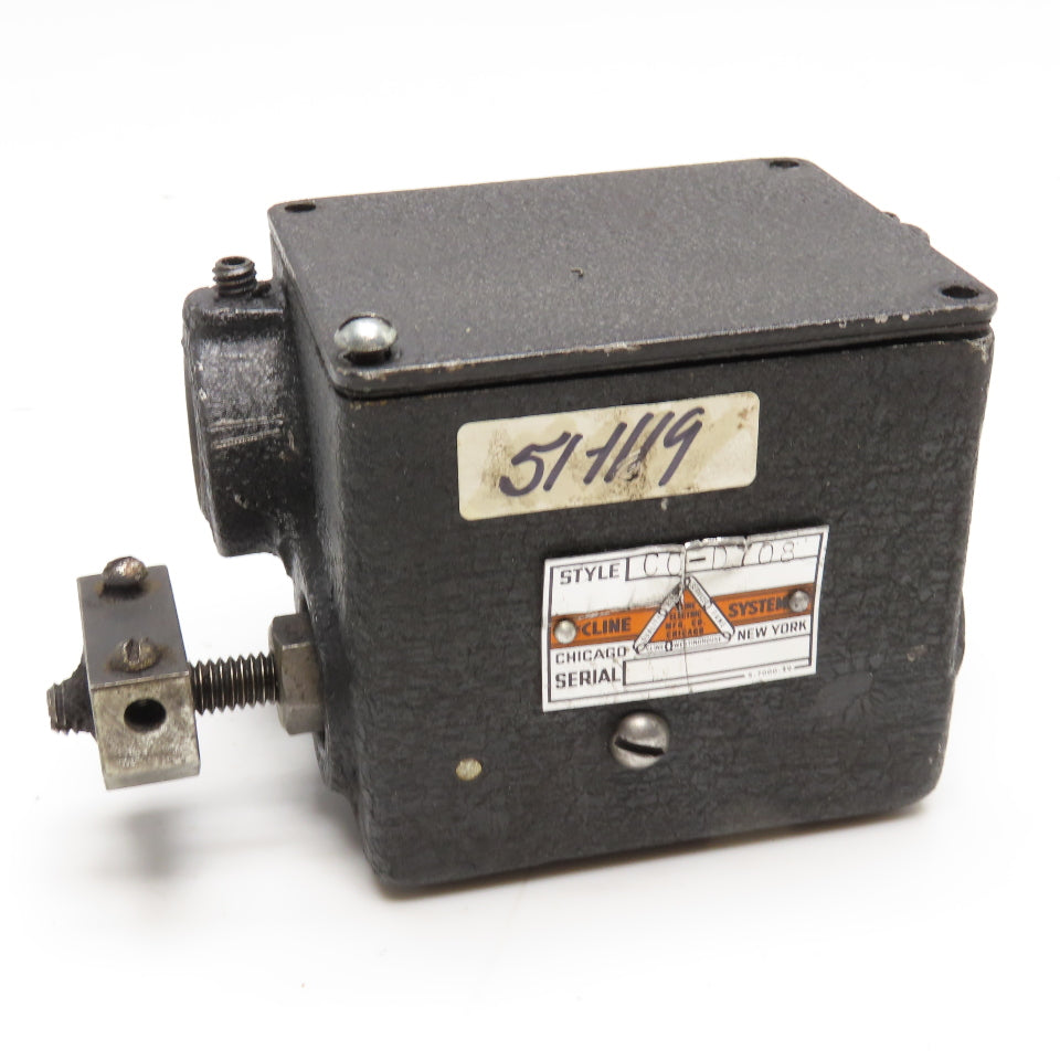 Cline Systems C0-D708 2 Position Rotary Limit Switch 600V AC/DC