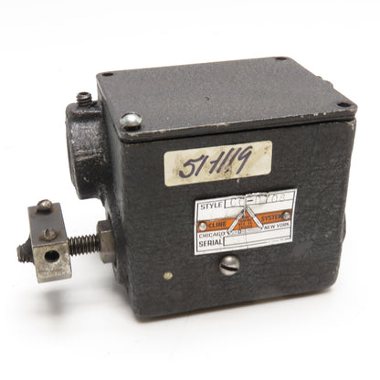 Cline Systems C0-D708 2 Position Rotary Limit Switch 600V AC/DC