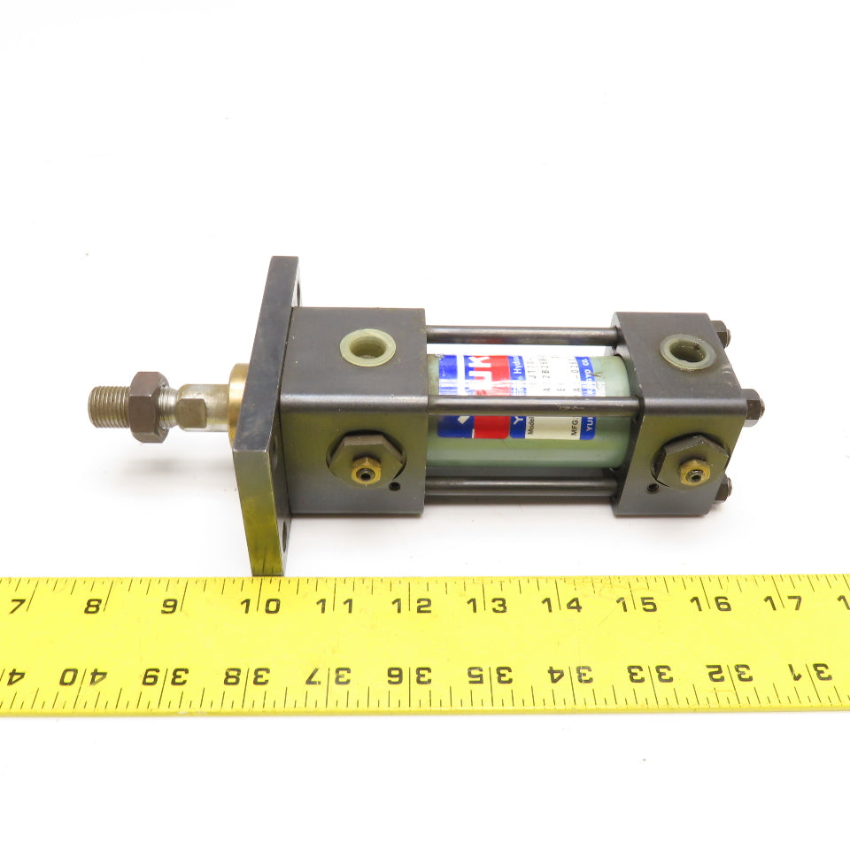 Yuken CJT70-FA32B25B-ABB 32mm Bore 25mm Stroke Double Acting Hydraulic Cylinder