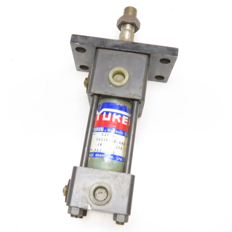 Yuken CJT70-FA32B25B-ABB 32mm Bore 25mm Stroke Double Acting Hydraulic Cylinder