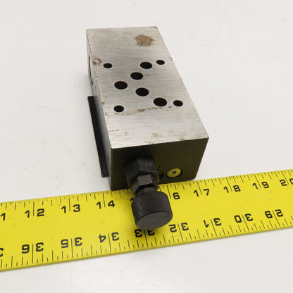Parker PRM3B BF -20HA Hydraulic Pressure Regulator Sandwich Valve