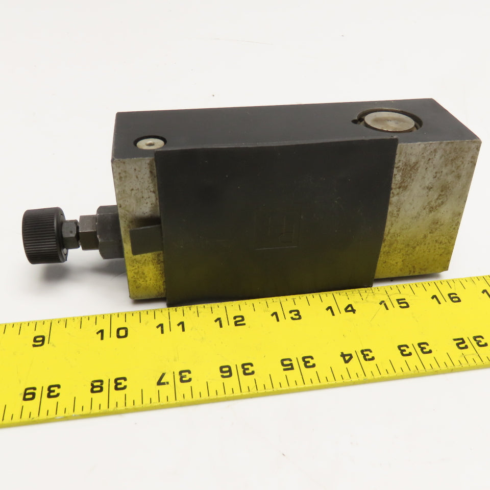 Parker PRM3B BF -20HA Hydraulic Pressure Regulator Sandwich Valve