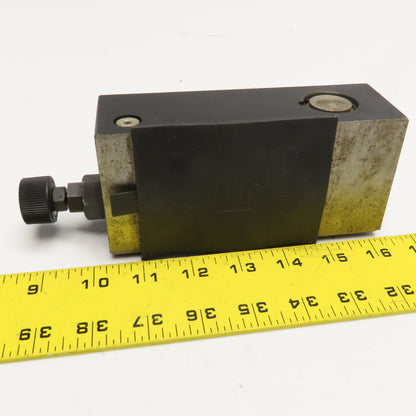 Parker PRM3B BF -20HA Hydraulic Pressure Regulator Sandwich Valve
