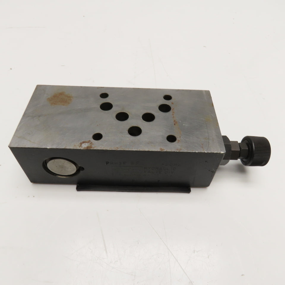 Parker PRM3B BF -20HA Hydraulic Pressure Regulator Sandwich Valve