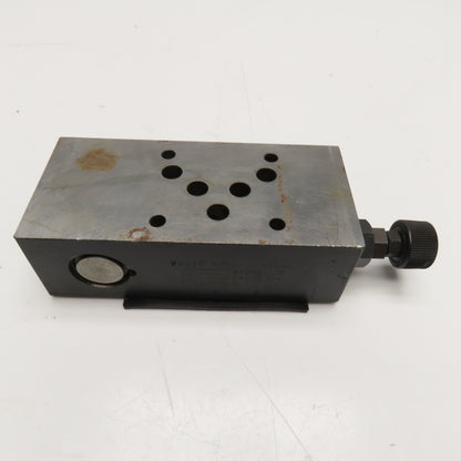 Parker PRM3B BF -20HA Hydraulic Pressure Regulator Sandwich Valve