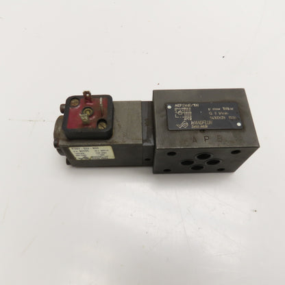 Wandfluh AEPSVd6/100 Hydraulic Solenoid Valve 100Bar 24VDC Coil