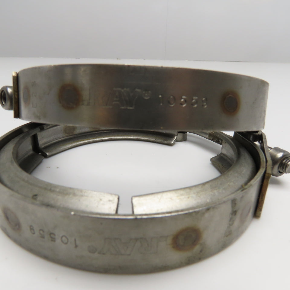 R.G.Ray 10559 3" Stainless Steel V-Band V-Clamp Lot Of 2