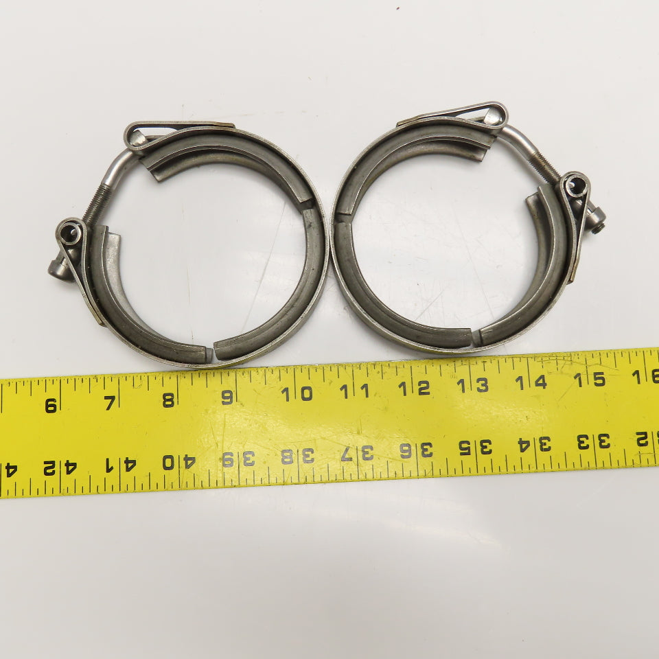 R.G.Ray 10559 3" Stainless Steel V-Band V-Clamp Lot Of 2