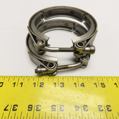 R.G.Ray 10559 3" Stainless Steel V-Band V-Clamp Lot Of 2