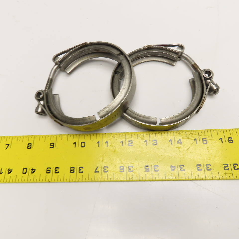 R.G.Ray 10559 3" Stainless Steel V-Band V-Clamp Lot Of 2