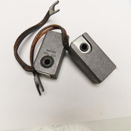 Helwig 10-127543 1-1/4" x 3/4" x 2-1/4" Carbon Motor Brush Lot Of 2