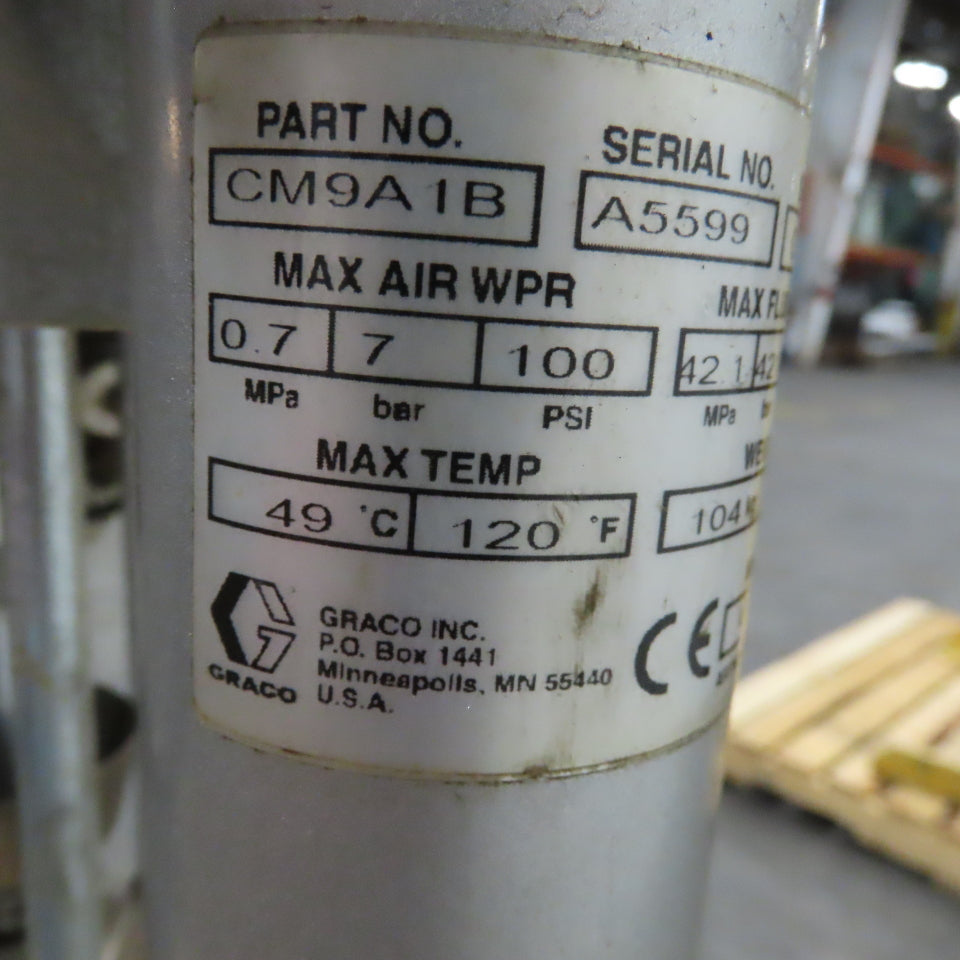 Graco CM9A1B C61 Check-Mate 61:1 Ratio Bucket Unloader Pump
