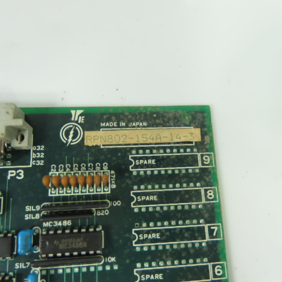 JANCD RPN802-154A-14-3 DF8203078-D0 CPII Circuit Board Rev. D