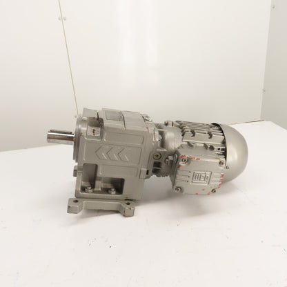 Watt HG 60A 3A 80-06E TH TF 0.5HP Inline Gear Motor 20RPM 173Nm 230/460V 3Ph