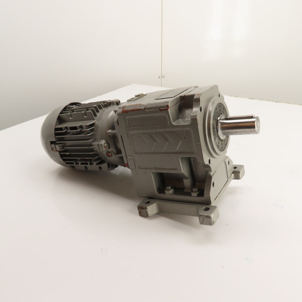 Watt HG 60A 3A 80-06E TH TF 0.5HP Inline Gear Motor 20RPM 173Nm 230/460V 3Ph
