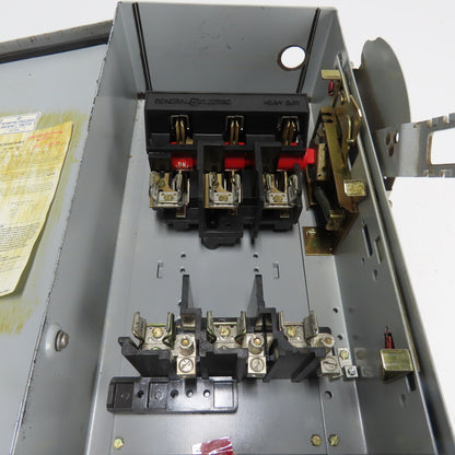 General Electric TH3362J 60A 3-Pole Non-Fusible Safety Disconnect Switch 600VAC