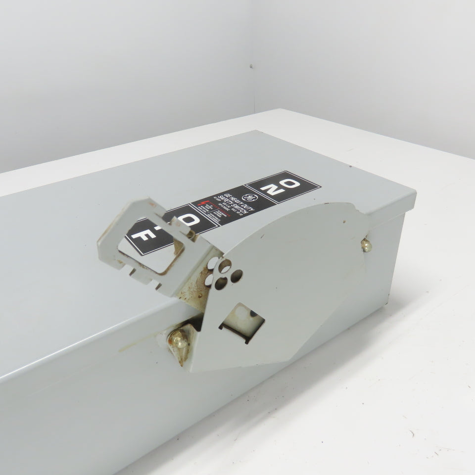 General Electric TH3362J 60A 3-Pole Non-Fusible Safety Disconnect Switch 600VAC