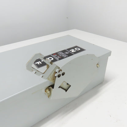 General Electric TH3362J 60A 3-Pole Non-Fusible Safety Disconnect Switch 600VAC