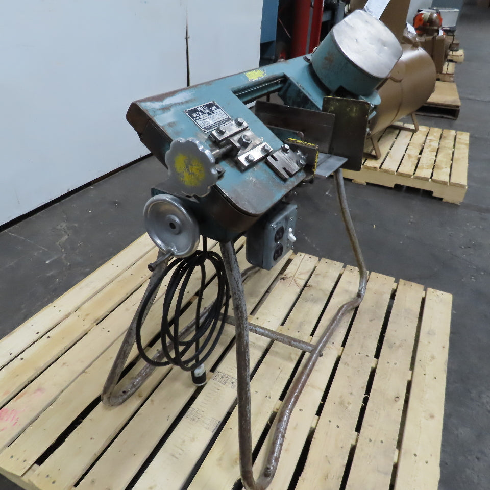 Wells Model 300 3-1/2" x 6" Capacity Metal Cutting Band Saw 115/208-230V 1/2Hp