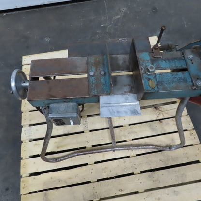 Wells Model 300 3-1/2" x 6" Capacity Metal Cutting Band Saw 115/208-230V 1/2Hp