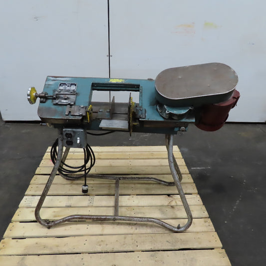 Wells Model 300 3-1/2" x 6" Capacity Metal Cutting Band Saw 115/208-230V 1/2Hp