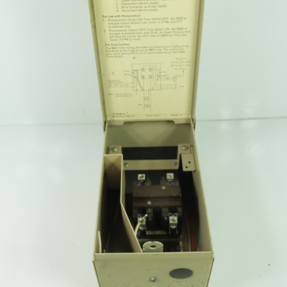 TORK 5410Z Single Contactor Unit with Interruptor Circuit 40A 480V