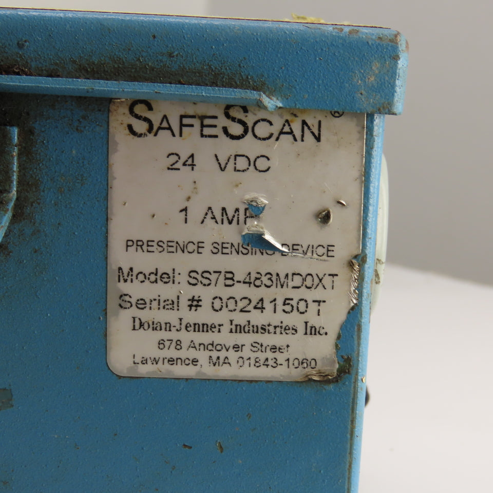 Dolan-Jenner SS7B-483MD0XT SafeScan Presence Sensing 24VDC Light Curtain Set/2