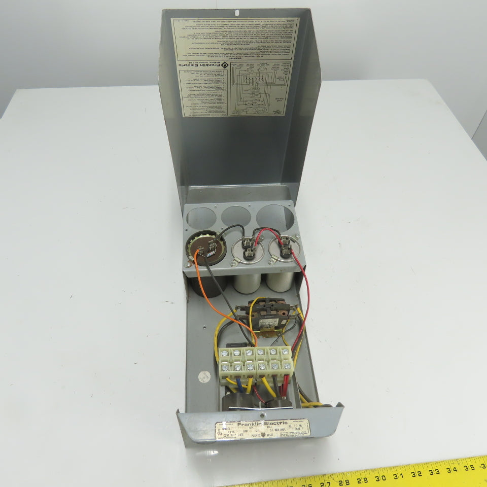 Franklin Electric 2821139310 5HP 230V 60Hz 1Ph Deluxe Motor Control Box 27.5 Max