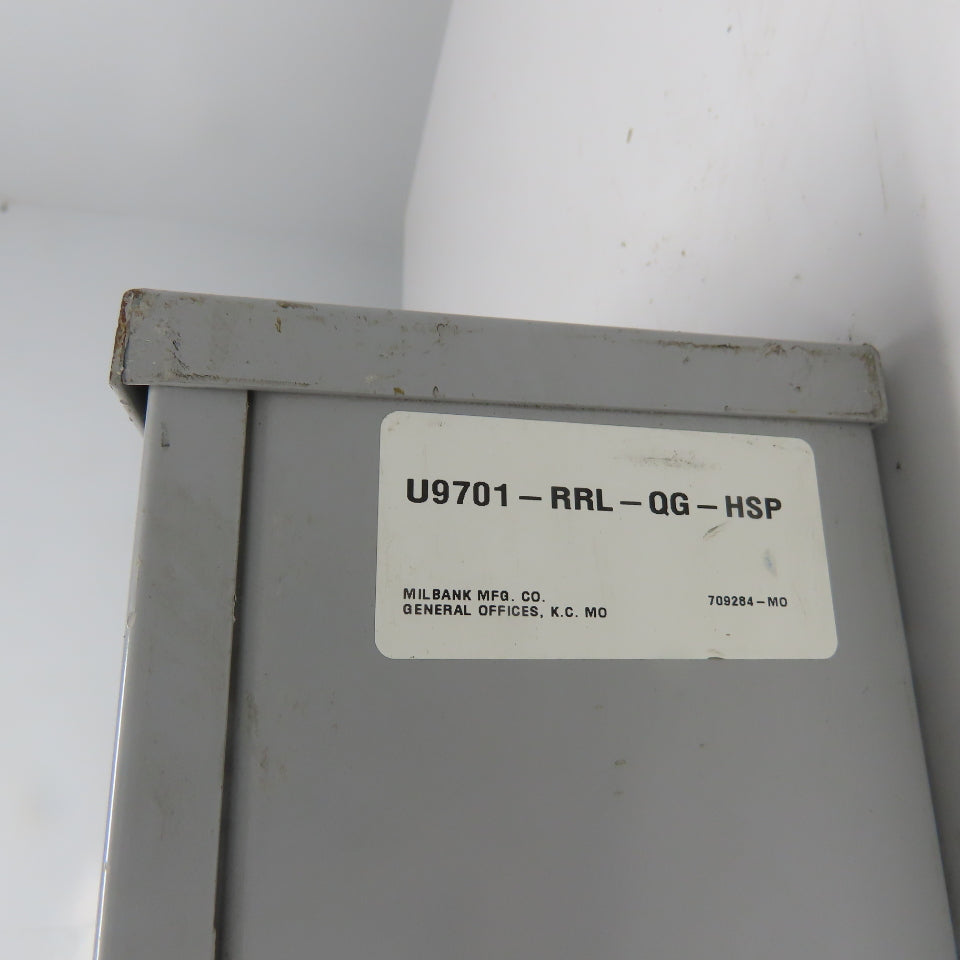 Milbank U9701-RRL-QG-HSP Type 3R Enclosure Meter Socket