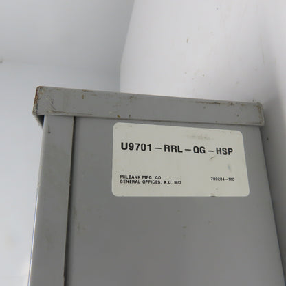 Milbank U9701-RRL-QG-HSP Type 3R Enclosure Meter Socket