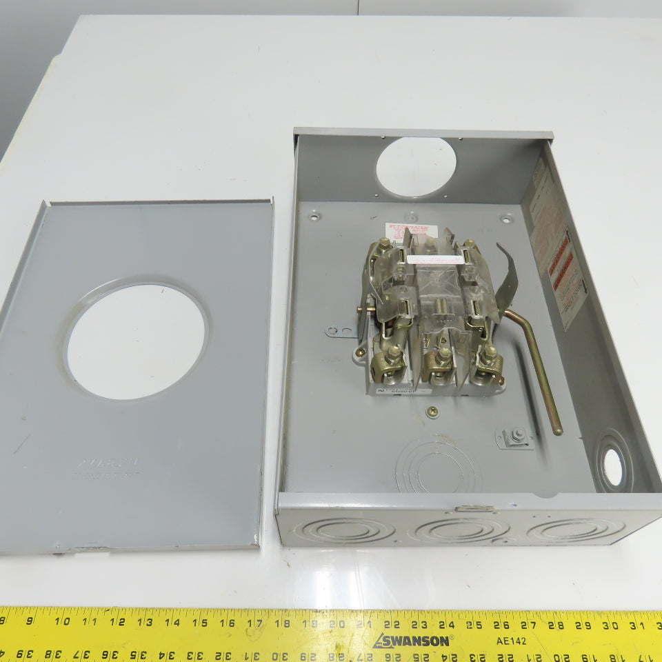 Milbank U9701-RRL-QG-HSP Type 3R Enclosure Meter Socket