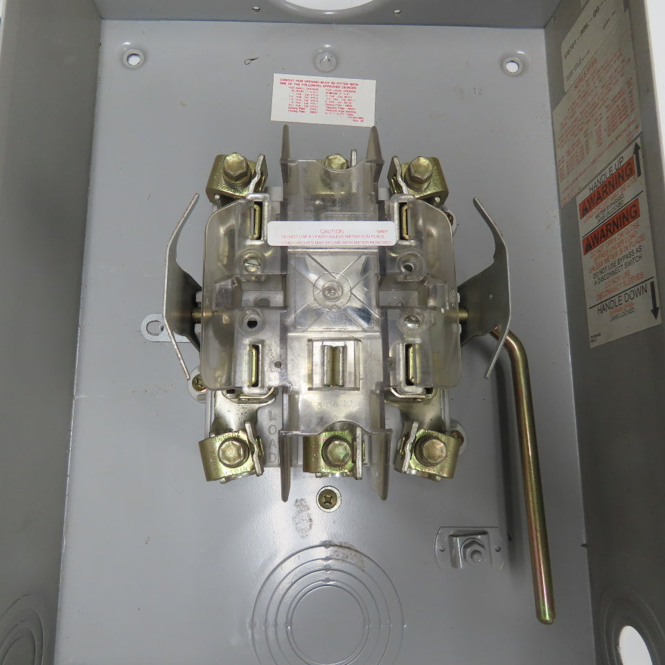 Milbank U9701-RRL-QG-HSP Type 3R Enclosure Meter Socket