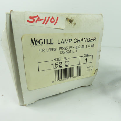 McGill 152 C Lamp Changer For PS-35 PS-40 G-40 G-48 Lamps