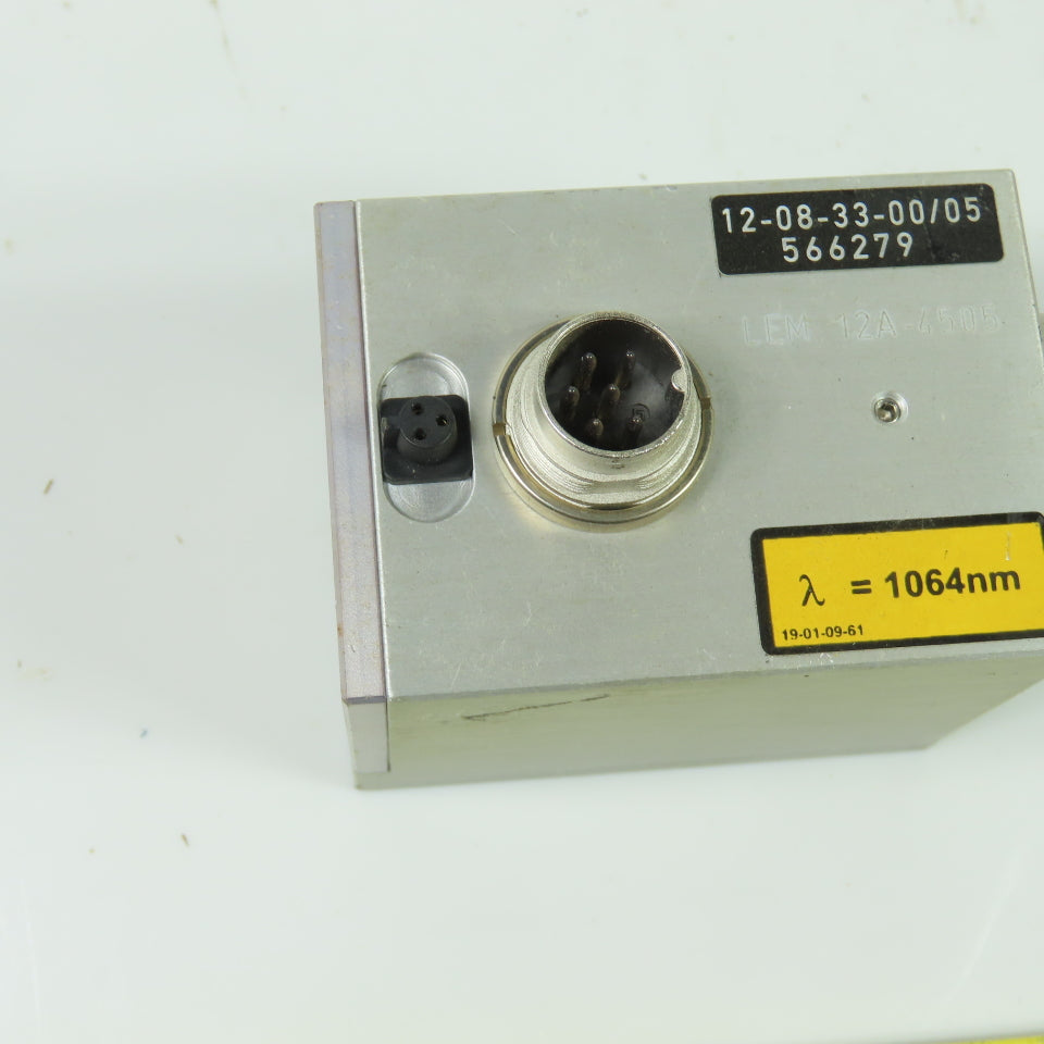 Trumpf 566279 12-08-33-00/05 Laser Measuring Sensor Module 1064nm LEM 12A-4505