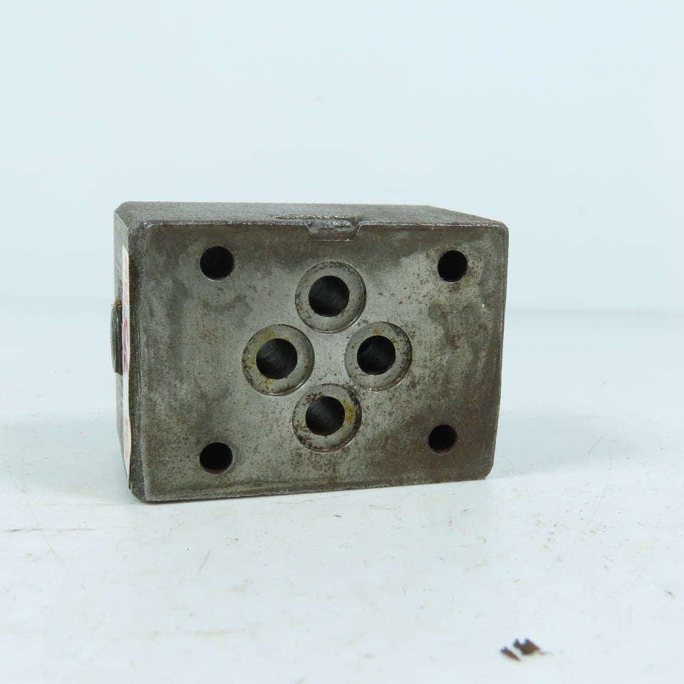 Yuken MDS-01-P.A-30 Connecting Plate Series 30 Modular Valve Subplate