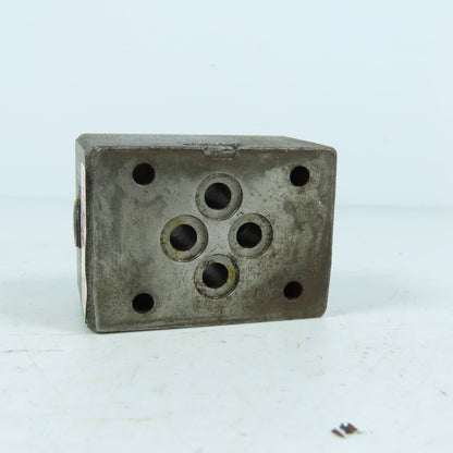 Yuken MDS-01-P.A-30 Connecting Plate Series 30 Modular Valve Subplate