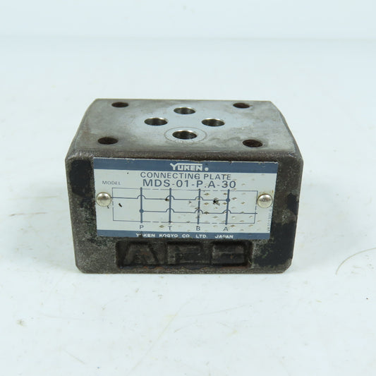 Yuken MDS-01-P.A-30 Connecting Plate Series 30 Modular Valve Subplate