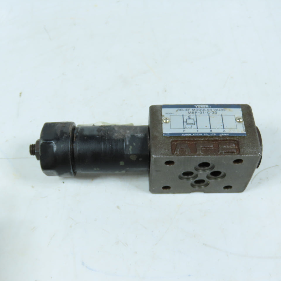 Yuken MBP-01-C-30 Relief Modular Valve 1/8" Size 01 Series