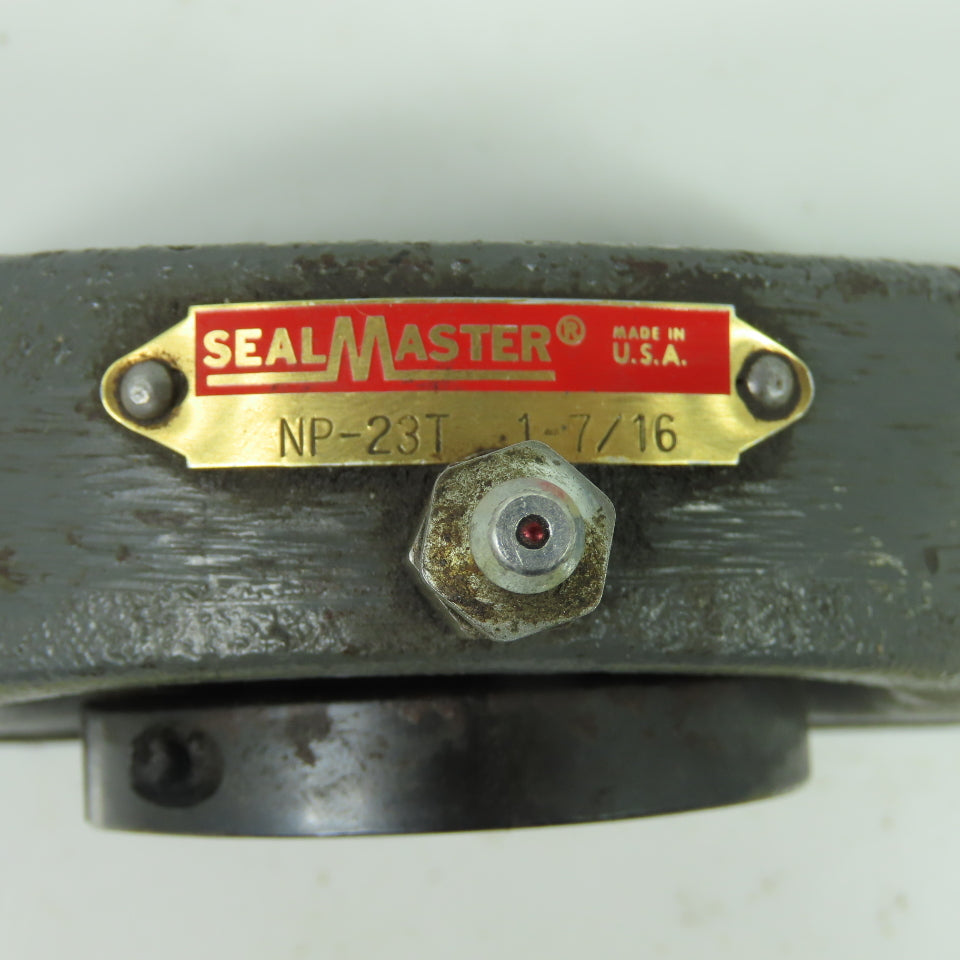 Sealmaster NP-23T 1-7/16" Bore 2-Bolt Pillow Block Bearing