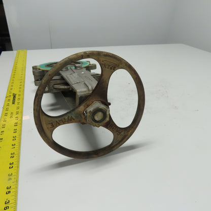 ITT Fabri-Valve C37S316 4" Stainless Steel Knife Gate Valve 150 CWP