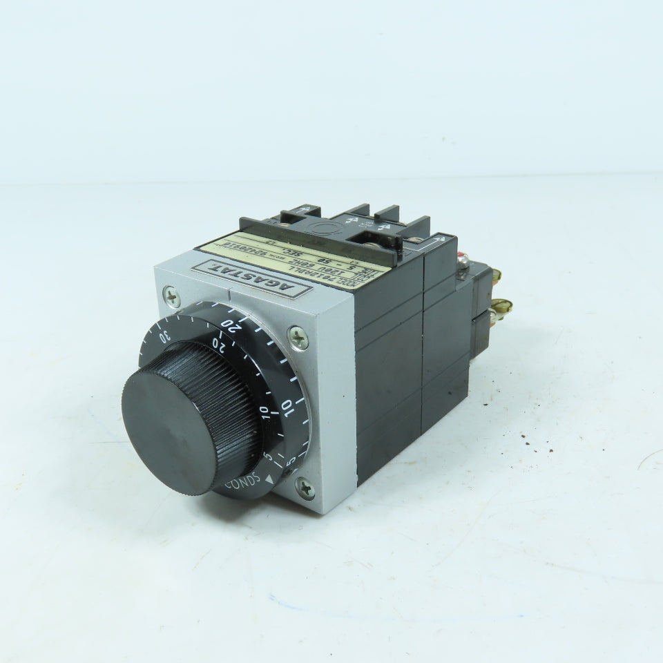 Agastat 7012ADLL Timing Relay 120V Coil 5-50s On-Delay